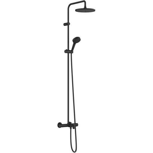 Душевая система HANSGROHE Vernis Blend 26899670 с термостатом черная матовая Душевая система HANSGROHE Vernis Blend 26899670 с термостатом черная матовая